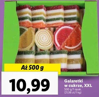 Lidl Galaretki w cukrze, XXL 500 g oferta