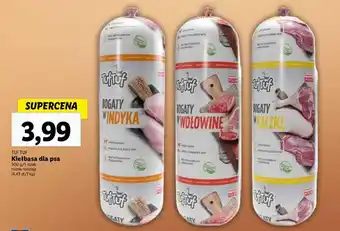 Lidl TUF TUF Kiełbasa dla psa 900 g oferta