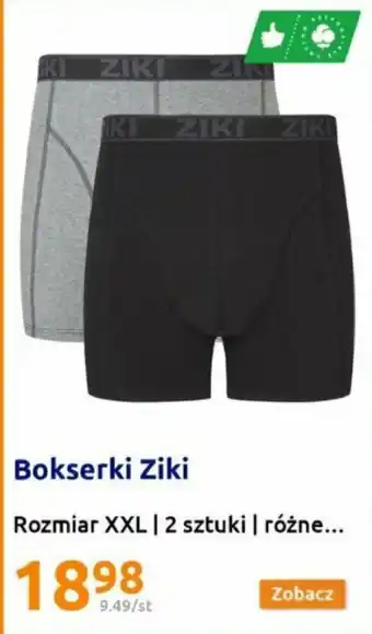 Action Bokserki Ziki Rozmiar XXL oferta