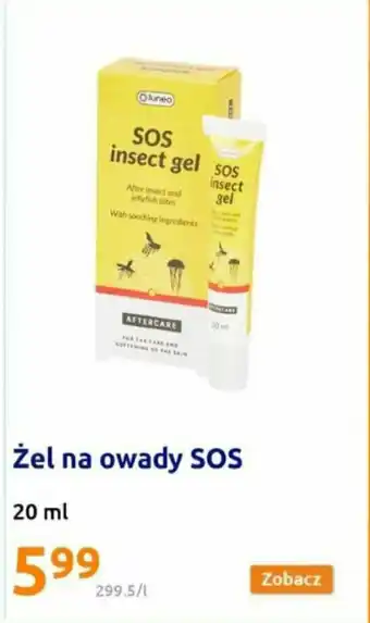 Action Żel na owady SOS 20 ml oferta