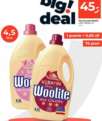 Dealz Płyn do prania Woolite, 4,5l oferta