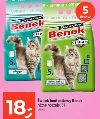 Dealz Żwirek bentonitowy Benek, 5l oferta