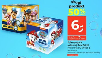 Dealz Kula musująca na licencji Paw Patrol, 100-165 g oferta