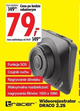 Media Expert tracer Wideorejestrator DRACO 2.25 oferta