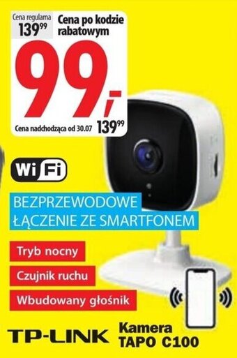 Media Expert TP-LINK Kamera TAPO C100 oferta