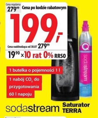Media Expert sodastream Saturator TERRA oferta