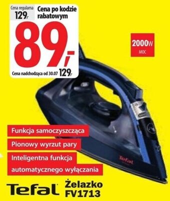 Media Expert Tefal Żelazko FV1713 oferta