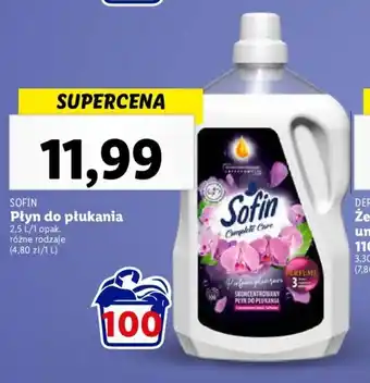 Lidl SOFIN Płyn do płukania 2,5l oferta