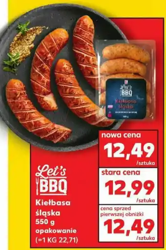 Kaufland Kiełbasa śląska 550 g oferta