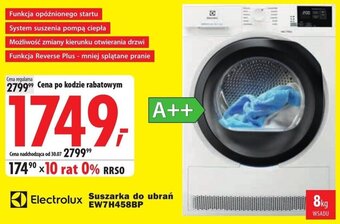 Media Expert Electrolux Suszarka do ubrań EW7H458BP oferta