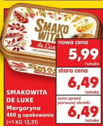 Kaufland SMAKOWITA DE LUXE Margaryna 450g oferta