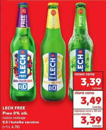 Kaufland LECH FREE Piwo 0% alk. 0,5l oferta
