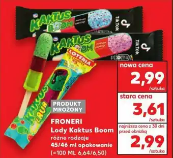 Kaufland FRONERI Lody Kaktus Boom 45/46ml oferta