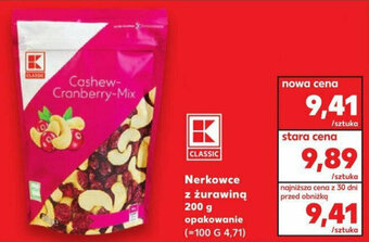 Nerkowce z żurawiną 200 g