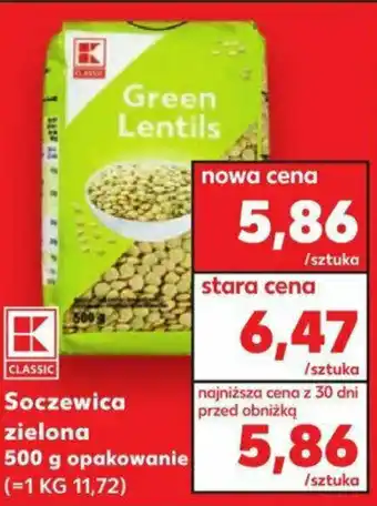 Kaufland Soczewica zielona 500g oferta