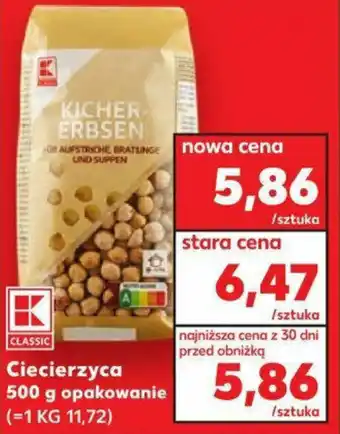 Kaufland Ciecierzyca 500g oferta