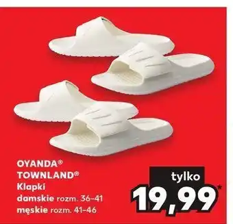 Kaufland Klapki męskie 41-46 oferta