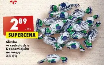 Biedronka śliwka w czekoladzie Dobromiejska 100g oferta