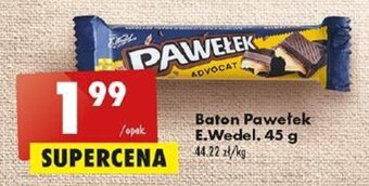 Baton Pawełek E.Wedel, 45 g