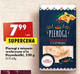 Pierogi z mięsem wołowym a'la Dzyndzałki, 230 g