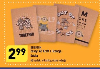 Zeszyt A5 Kraft z licencją Sztuka