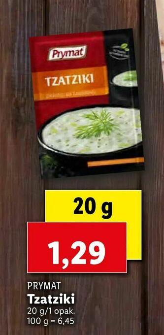 Lidl Tzatziki oferta