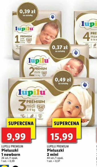 Lidl Pieluszki 2 mini oferta