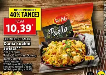 Lidl Dania kuchni świata oferta