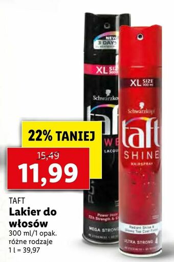 Lidl Lakier do włosów oferta