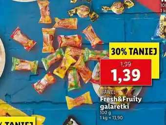 Lidl Fresh&Fruity galaretki oferta