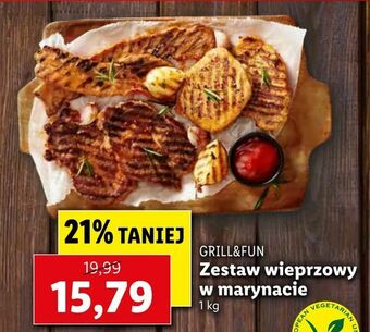 Lidl Zestaw wieprzowy w marynacie oferta