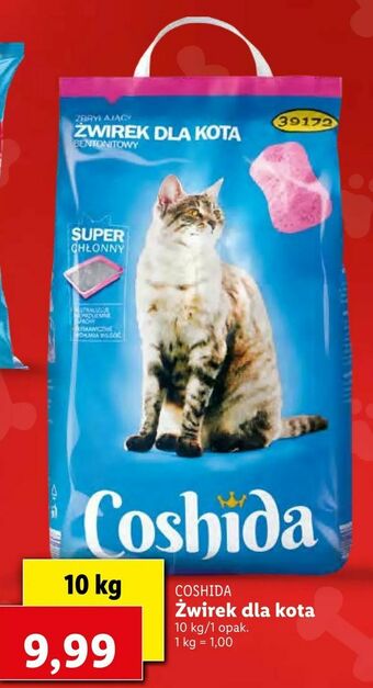Lidl Żwirek dla kota oferta
