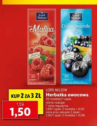 Lidl Herbatka owocowa oferta