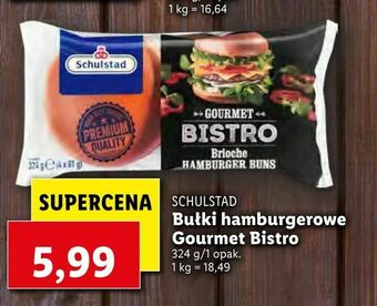 Lidl Bułki hamburgerowe Gourmet Bistro oferta