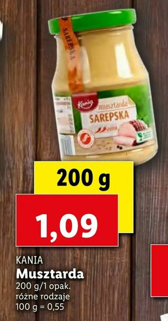 Lidl Musztarda oferta