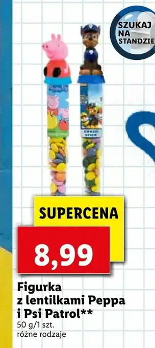 Lidl Figurka z lentilkami Peppa i Psi Patrol** oferta