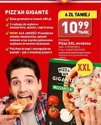 ALDI Pizza XXL mrożona Opak. 410/460/480 g oferta