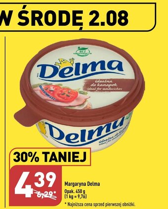ALDI Margaryna Delma 450 g oferta