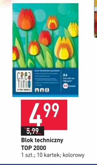 Stokrotka Blok techniczny TOP 2000 oferta