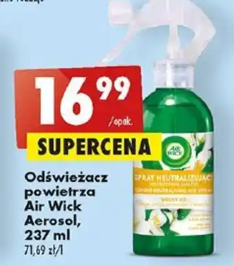 Biedronka Odświeżacz powietrza Air Wick Aerosol, 237 ml oferta