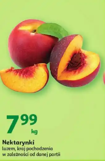 Auchan Nektarynki 1kg oferta
