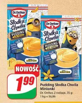 Dino Pudding o smaku waniliowym oferta