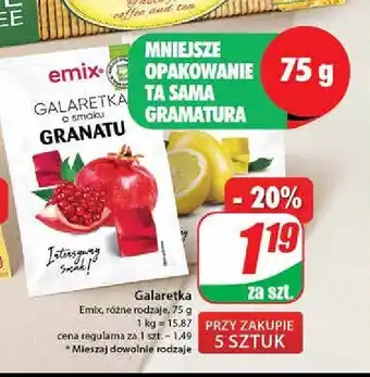 Dino Galaretka o smaku granatu oferta