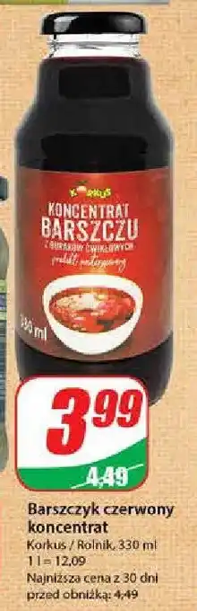 Barszcz czerwony koncentrat