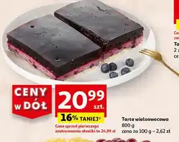 Auchan Tarta wieloowocowa oferta