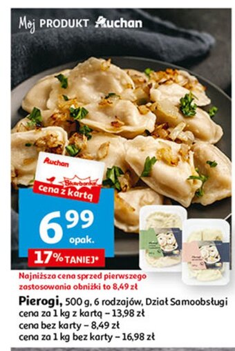 Auchan Pierogi ruskie oferta