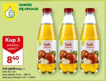 Auchan Sok jabłkowy oferta
