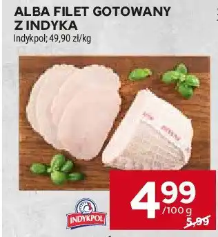 Stokrotka Alba filet gotowany z indyka oferta