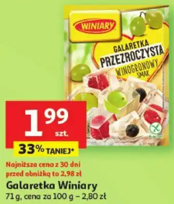 Auchan Galaretka Winiary 71 g oferta