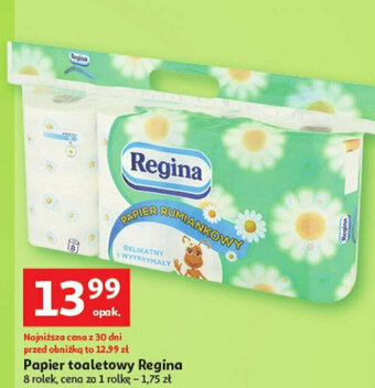 Auchan Papier toaletowy Regina 8 rolek oferta